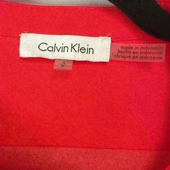 Calvin Klein ombré button up shirt size small - Picture 2 of 4